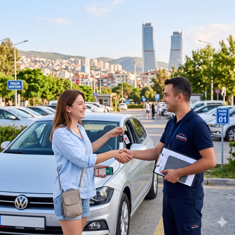 Bornova’da Kiralık Araç Kullanırken Park ve Teslim Sürecini Kolaylaştıran İpuçları