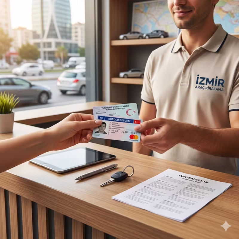 İzmir’de Araç Kiralama İçin Gerekli Belgeler Nelerdir? Yaş, Ehliyet ve Ödeme Şartları