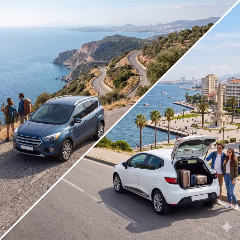 İzmir’de 2-3 Günlük Tatilde SUV mu Ekonomik Araç mı? Rota ve Bagaja Göre Doğru Seçim